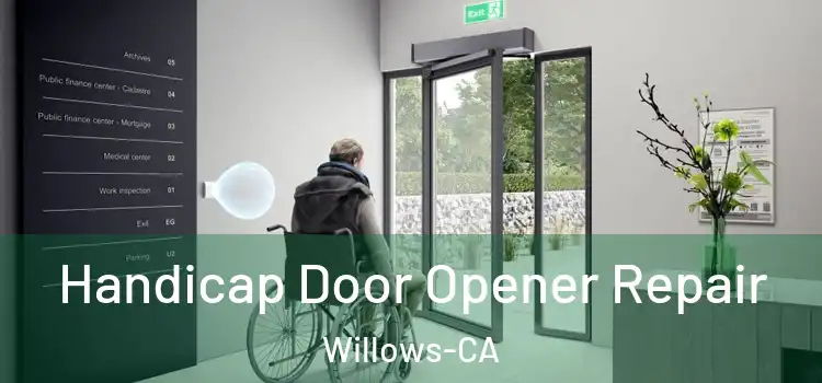  Handicap Door Opener Repair Willows-CA